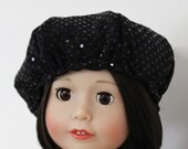 Sequined Beret for American Girl/18" Dolls