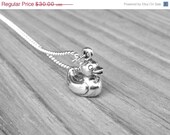 On Sale Rubber Duck Necklace, Sterling Silver