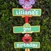 Elmo/Abby Cadabby Sesame Street Birthday Party Sign