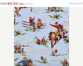 Sale - Sale - Robert Kaufman Barn Dandy's -  Short Yard - 34 inches - END of Bolt - precut