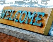 Vintage Inspired Sign, Signage, Metal Signage, Customize size, shape, and design, logo/typography signage
