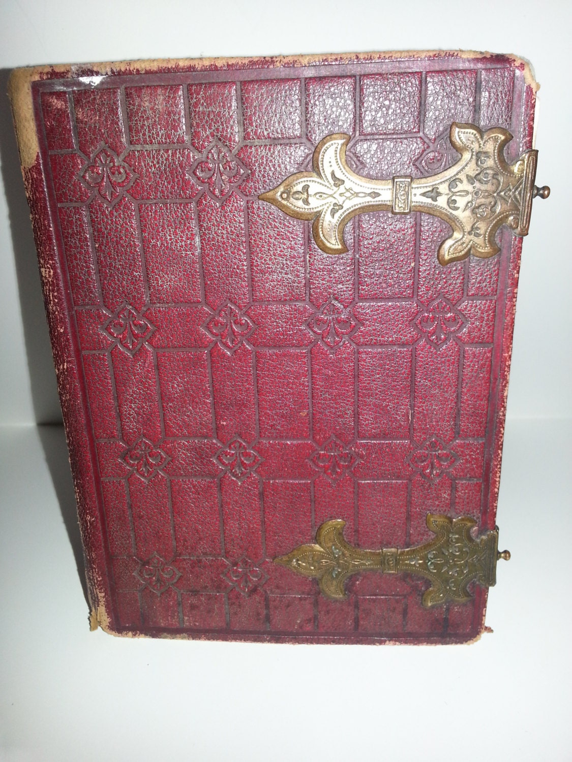 Vintage CDV Photo Album with Photos