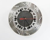 Meteor Shower Motorcycle Rotor Clock