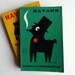 Dick Bruna book cover The Shadow - Dutch illustration sixties - little black bear Havank serie