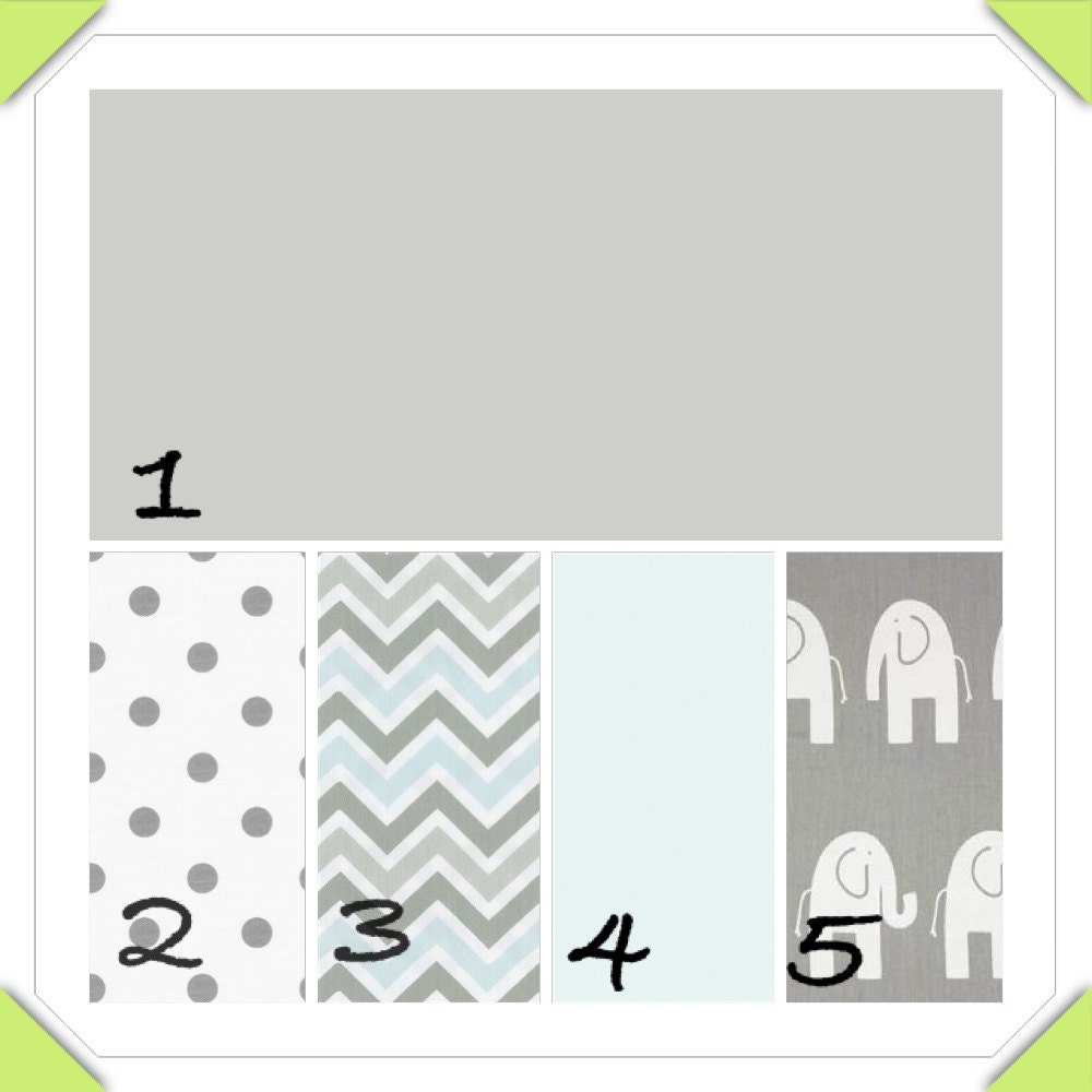Custom Crib Bedding - 2 piece Set