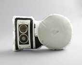 Vintage Kodak Duaflex II Printed Pillow