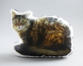 Tatiana the Cat Canvas Printed Pillow