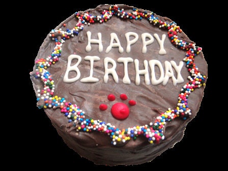 Happy Birthday Round Cake