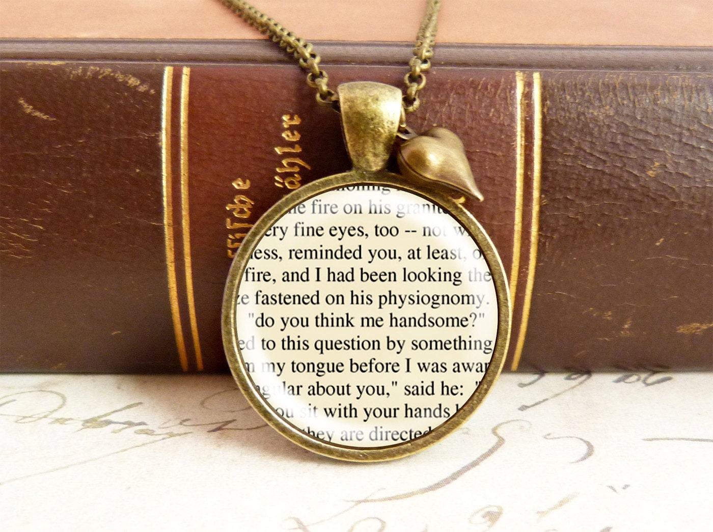 Jane Eyre - "Handsome" Necklace