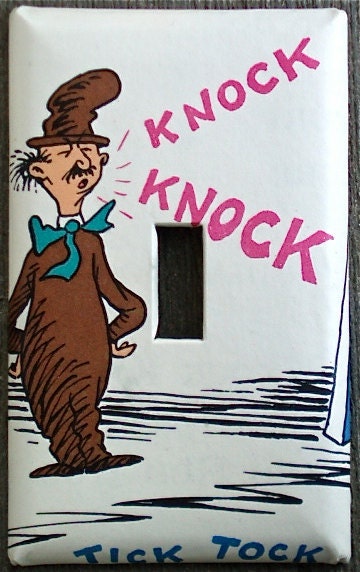 Mr Brown Can Moo, Can You Upcycled Light Switch Plate