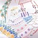 Vintage Embroidered Tablecloth. Crinoline Ladies. Vintage Tableware. Vintage Wedding Decor. Pastels