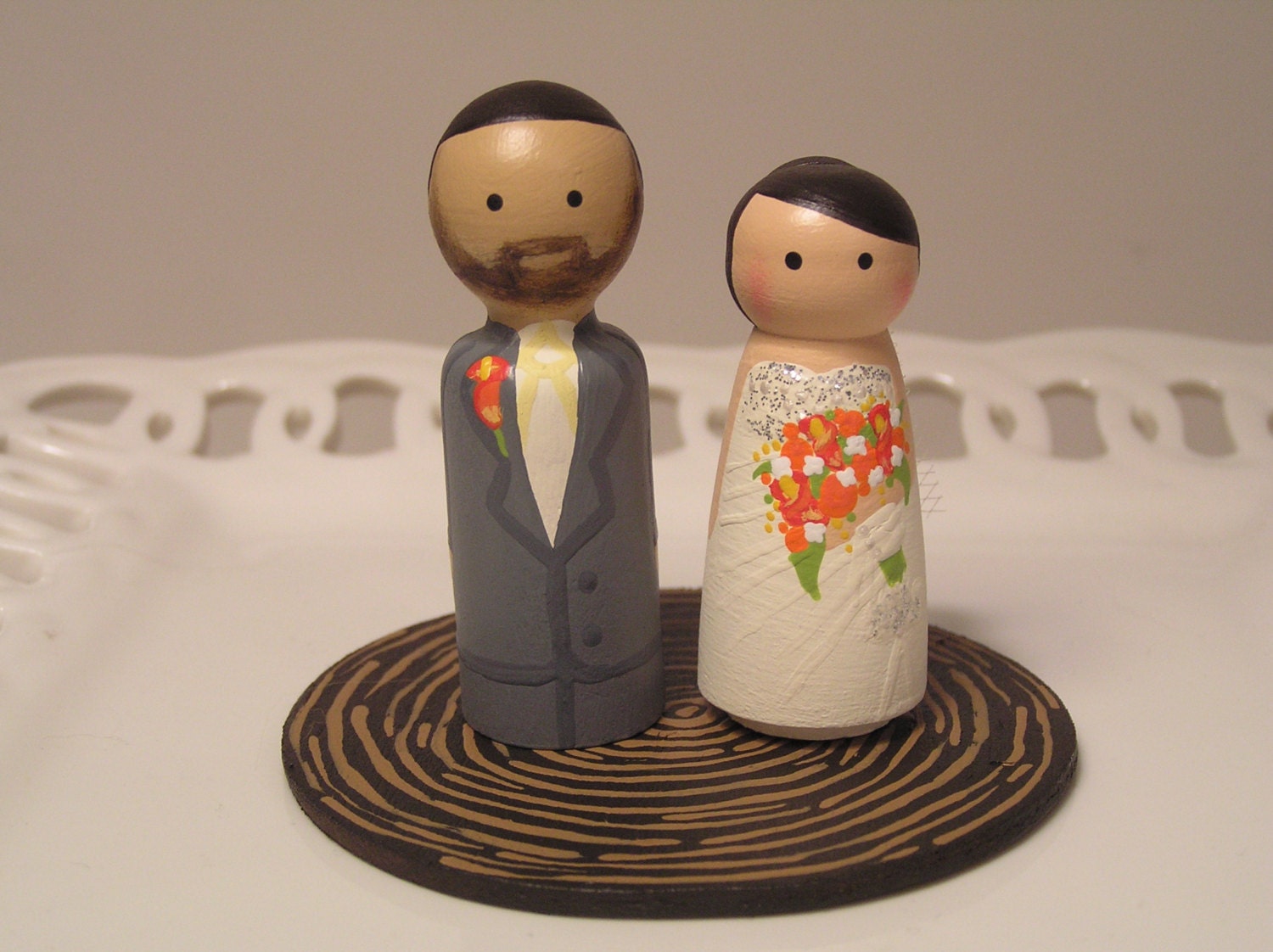 Cake Cuties- Custom Wedding Cake Toppers
