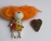 Saint Valentine Doll RED - totootse