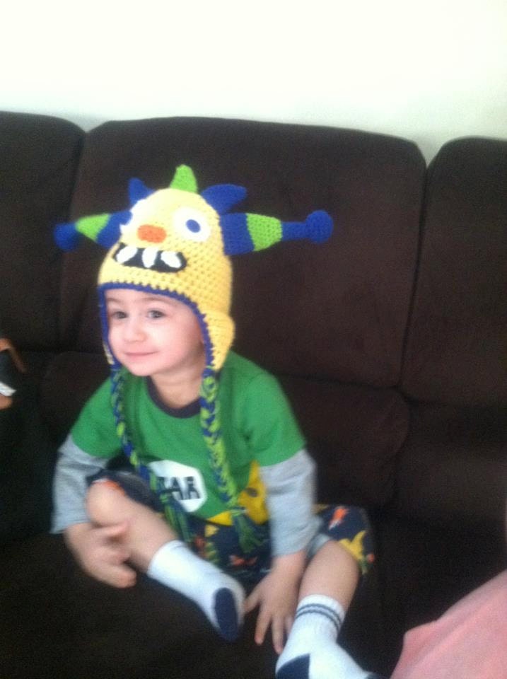 Baby Inspired Monster Hat