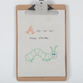 Very Hungry Caterpillar - handmade embroidery