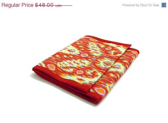 SALE Jewelry Roll Organizer Storage Case form Home & Travel - Kasbah Persimmon