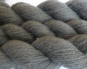 Khaki Green Wool and Cashmere Reclaimed Yarn- 364 yards