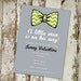 baby boy shower invitation with bow tie, digital, printable file (item 1266)