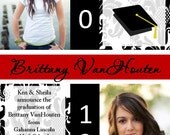 Graduation damask announcement or invitation ANY color...DIY you print custom photo card by delightfulprints Il_170x135