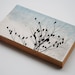 Cigar box art, ready to hang original art