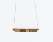 Gold Bar Necklace