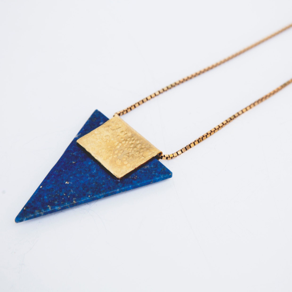 Lapis Pendant Necklace