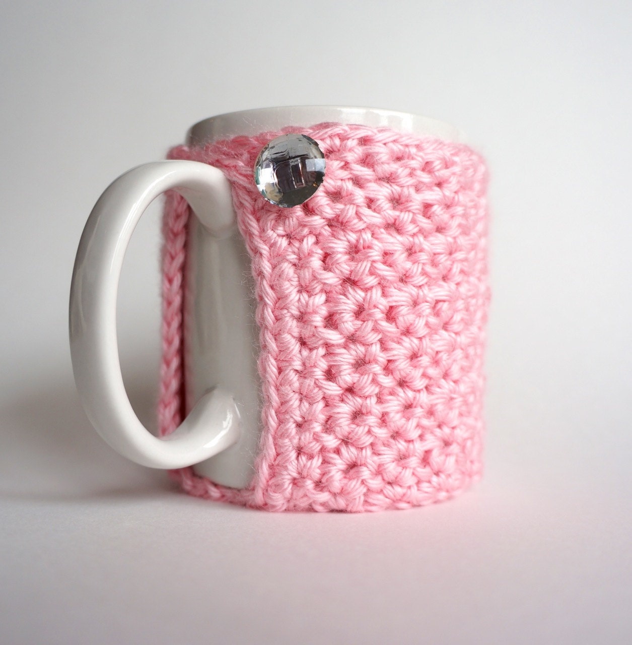 Pastel Pink Coffee Cozy NEW