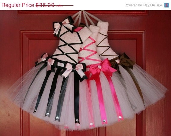 Memorial Day SALE Mini Tutu Hair Bow Holder
