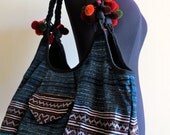 Hmong Ethnic handmade vintage handbag, handmade Bohemian bags and purses-from Thailand