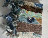Scrappy Blue Mini Chunky Notebook