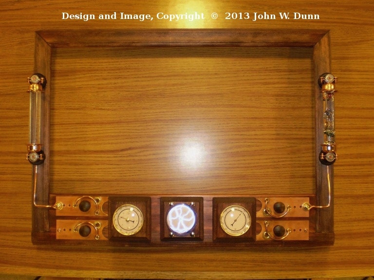 iCog Parnassus (tm) v2.27S Wooden Steampunk Cover for the iMac (r) -27-inch (2009/2010/2011)