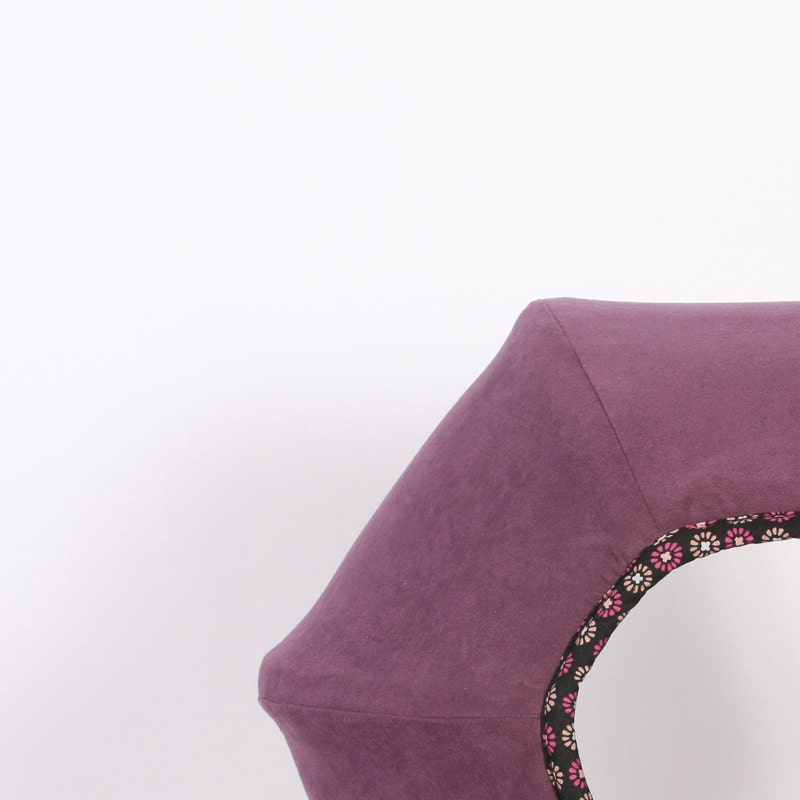 Eggplant Purple Cat Ball a Unique Kitty Bed
