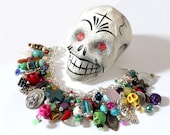 Day of the Dead No. 5 Handmade Charm Bracelet