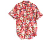 LIZ, FLORAL button BLOUSE