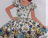 Vintage Square Dance or Swing Dance Dress Pattern Sizes 12 14 16 No. 321 AUTHENTIC Patterns Inc Vintage Swing Dance