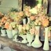 Mixture of 10 different styles of Vintage Hobnail Milk glass vases, bud vases and pedestal Votives