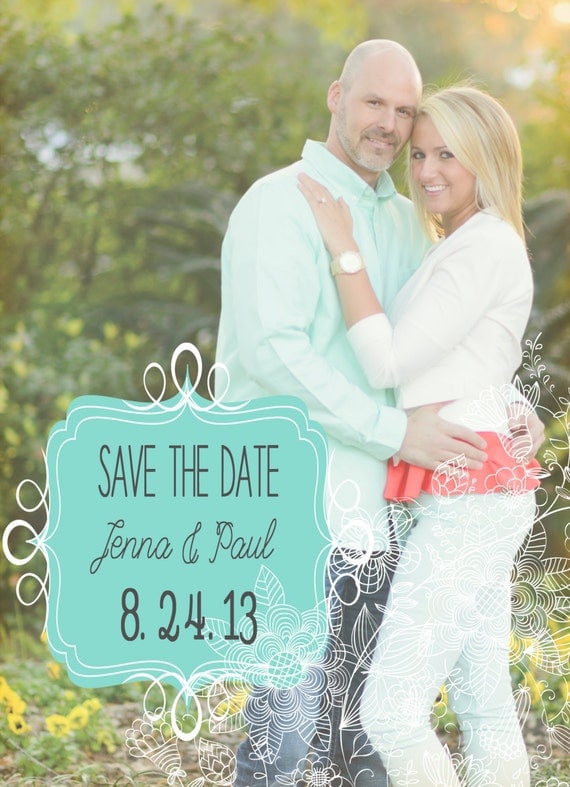 Save the Date photo magnets