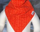 Orange Crush Dribbler Bib