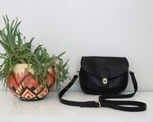 COACH Prairie Leather Messenger Cross Body Bag in Black 9954