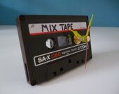 Retro Cassette Tape Clock Unique 1980s Mix Tape Non Ticking Desk Clock