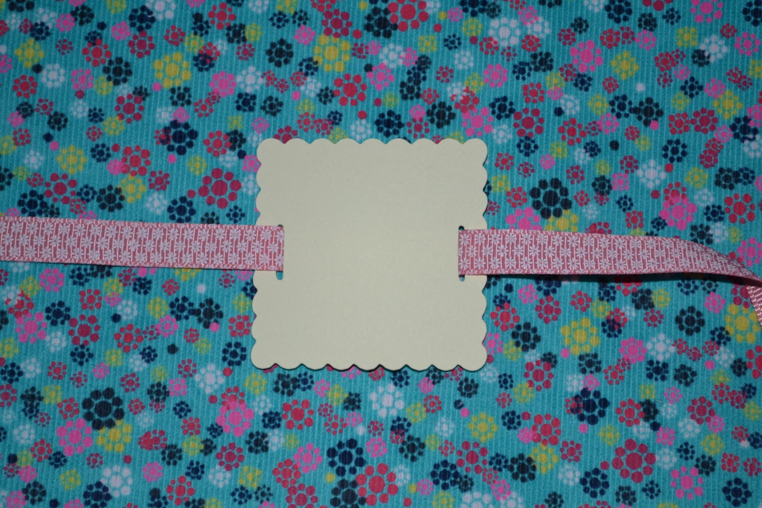 Set of 100 2 inch square tags