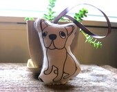 Fawn French Bulldog Ornament