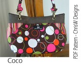 INSTANT DOWNLOAD PDF digital file Bag Sewing Pattern