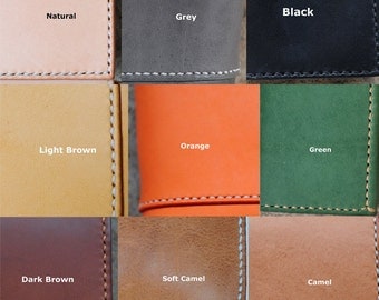 Leather Color Sample Card
