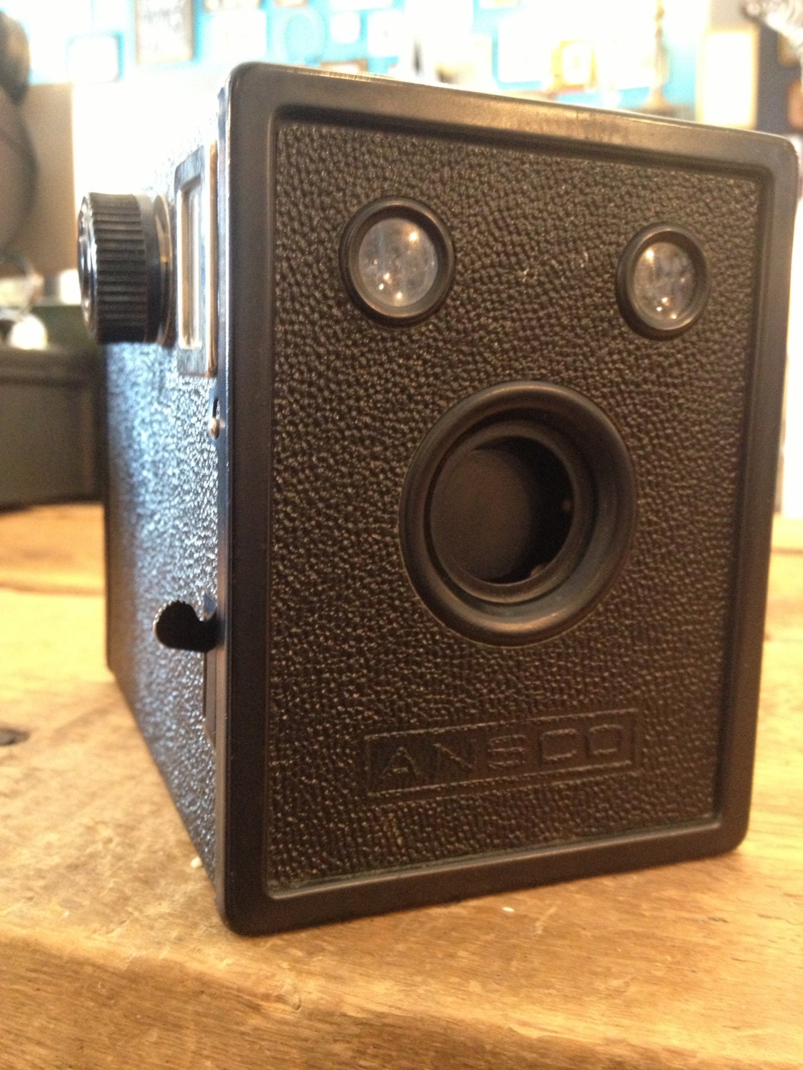 Vintage Ansco B-2 Cadet Box Camera
