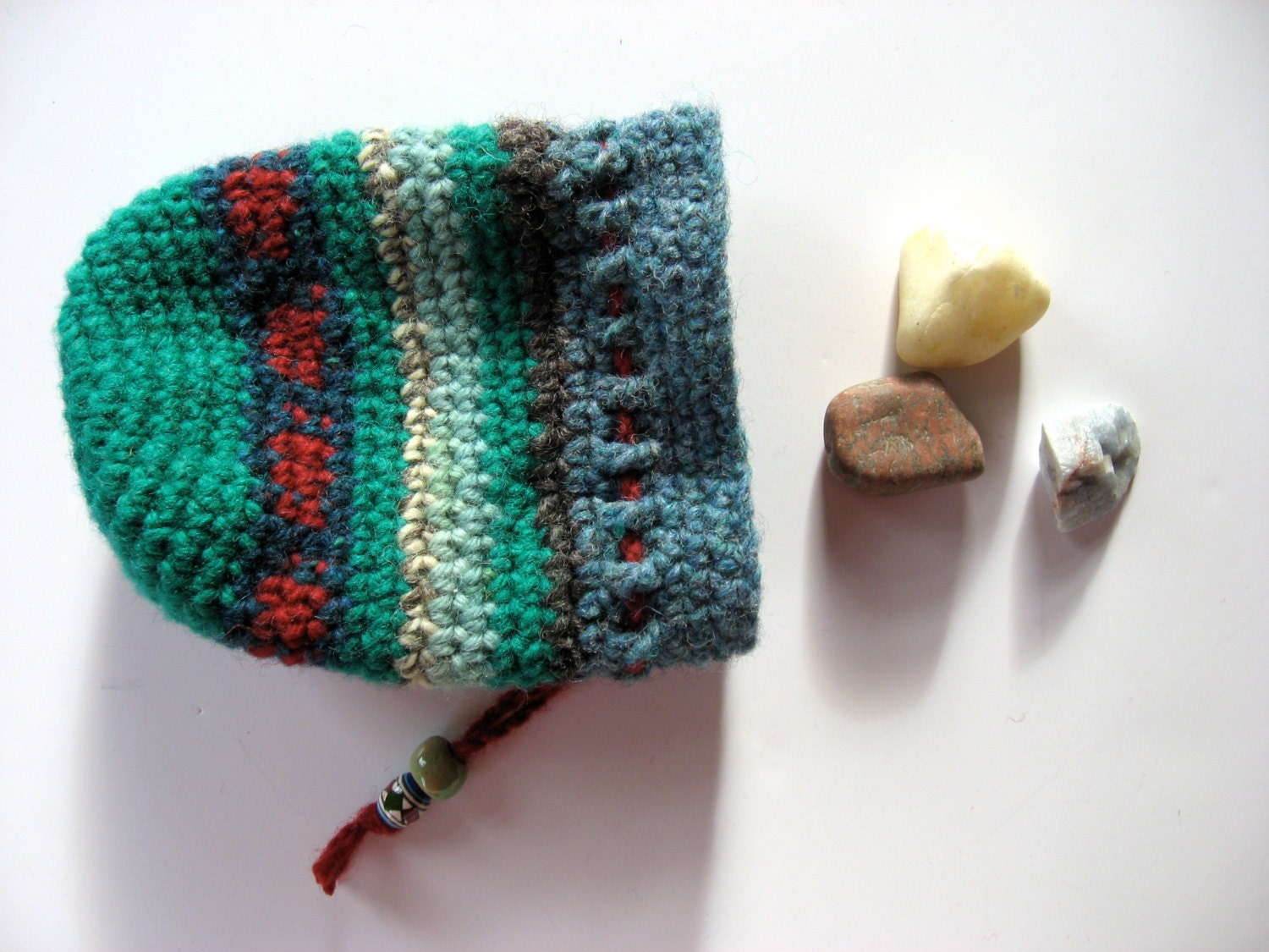 wool drawstring pouch medicine dice bag
