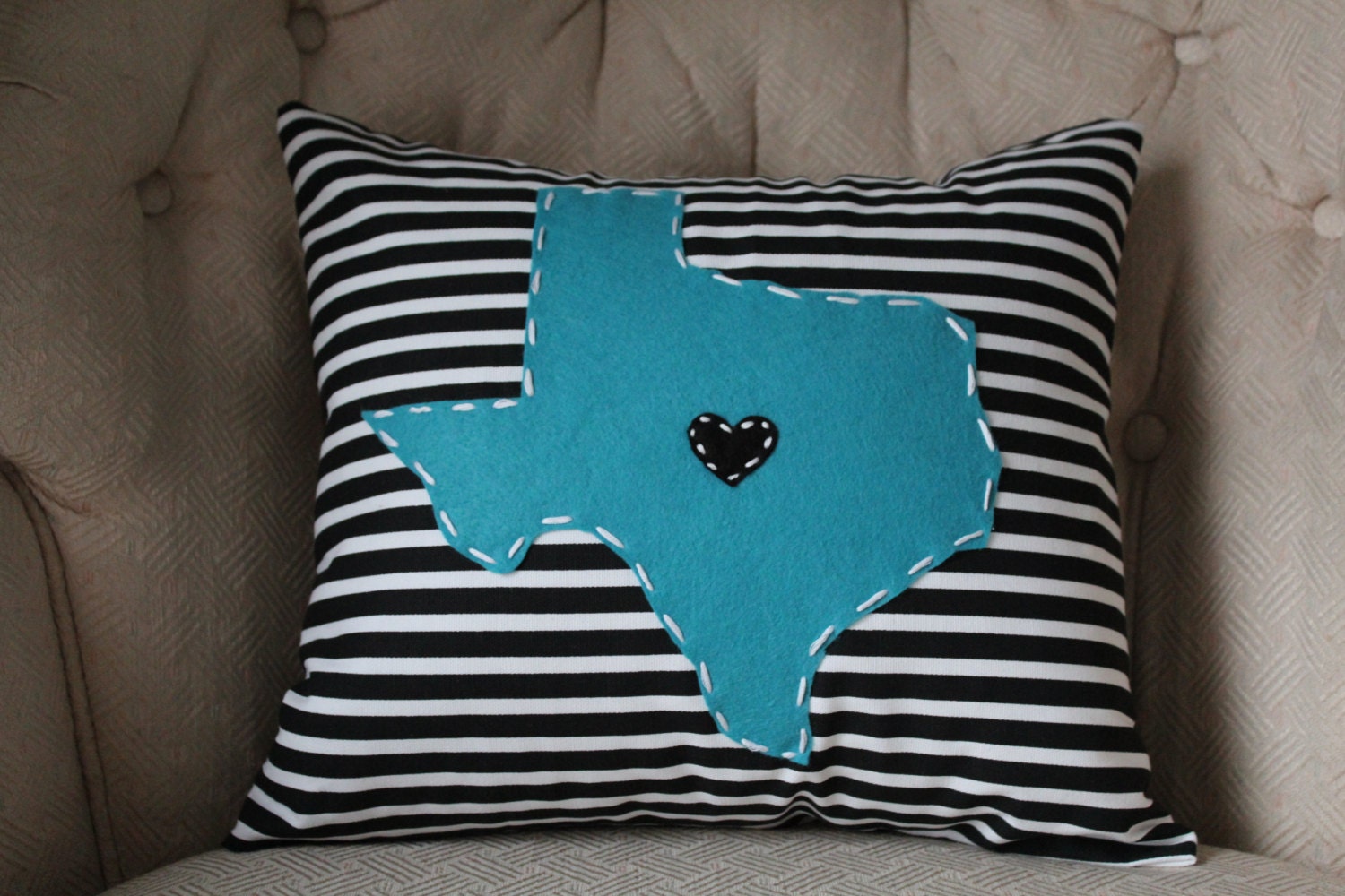 State Pillow - Texas, 14x14