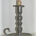 Vintage Old Pewter Candle Stick WOODBURY PEWTERERS