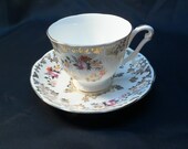 Unknown Crown Marked Fine Bone China Cup and Saucer