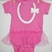 Ballerina Tutu Onesie with Pearls for Girls